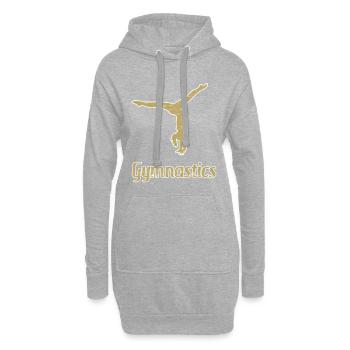Turnen Turner - Hoodie-Kleid - Grau meliert - Vorne