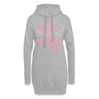 One And Only - Hoodie-Kleid - Grau meliert - Vorne