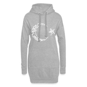 Türkiye - Sweat-shirt à capuche long Femme - gris chiné - Devant