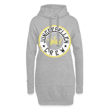 junggesellen crew - Hoodie-Kleid - Grau meliert - Vorne