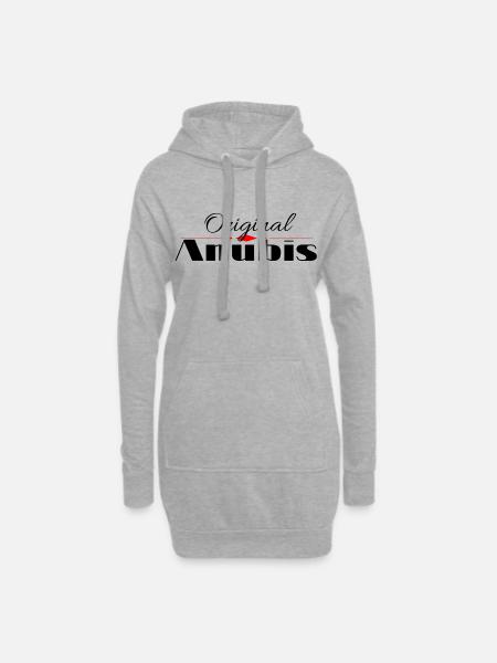 Anubis Original - Hoodie-Kleid - Grau meliert