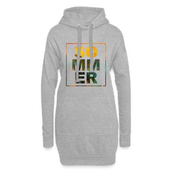 Sommer summer - Hoodie-Kleid - Grau meliert - Vorne