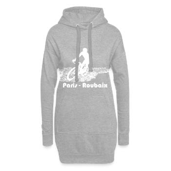 Paris - Roubaix - Hoodie-Kleid - Grau meliert - Vorne