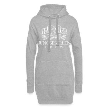 junggesellen crew skelett - Hoodie-Kleid - Grau meliert - Vorne