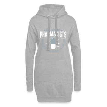 Seien Sie nett zu Apothekern Stop Doctors Gift - Hoodie-Kleid - Grau meliert - Vorne