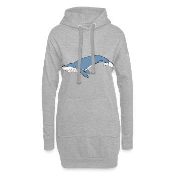Wal - Hoodie-Kleid - Grau meliert - Vorne