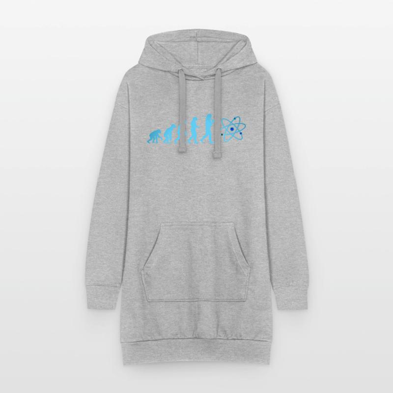 SCIENCE Evolution with Atom Neutron Big Bang Hoodie Dress