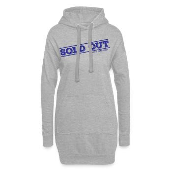 Couples épuisés BF - Sweat-shirt à capuche long Femme - gris chiné - Devant