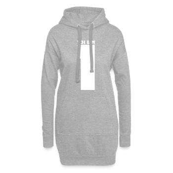 Enfants je suis 1T-Shirt 1er anniversaire - Sweat-shirt à capuche long Femme - gris chiné - Devant