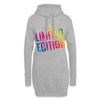 limited edition bunt krone - Hoodie-Kleid - Grau meliert - Vorne