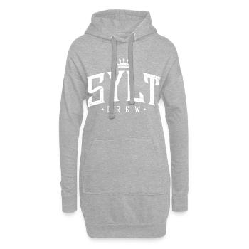 sylt crew - Hoodie-Kleid - Grau meliert - Vorne