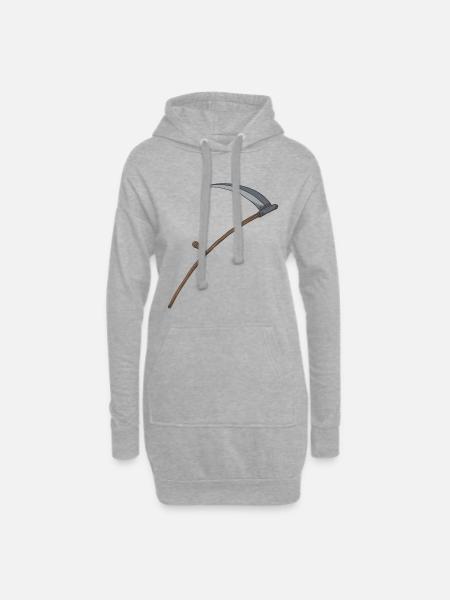 Sense - Hoodie-Kleid - Grau meliert