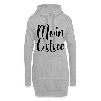 MOIN OSTSEE - Hoodie-Kleid - Grau meliert - Vorne