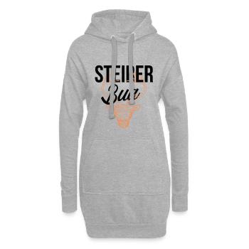Steiermark - Hoodie-Kleid - Grau meliert - Vorne