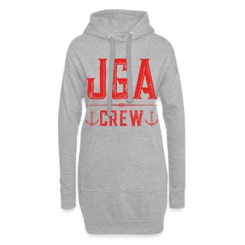 Jga Crew Anker - Hoodie-Kleid - Grau meliert - Vorne