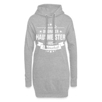 Hausmeister Handwerker Facility Manager Spruch - Hoodie-Kleid - Grau meliert - Vorne
