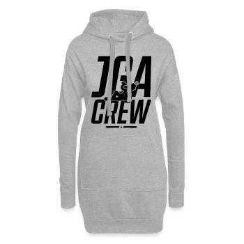 Junggesellen Crew Jga Betrunken - Hoodie-Kleid - Grau meliert - Vorne