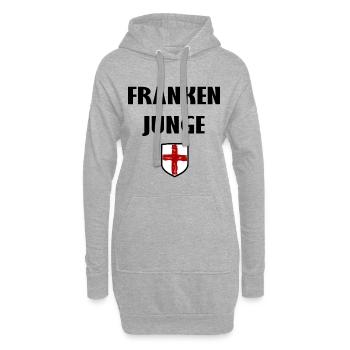 Frankenjunge - Hoodie-Kleid - Grau meliert - Vorne