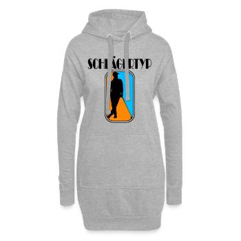 golf schlägertyp Golf - Hoodie-Kleid - Grau meliert - Vorne