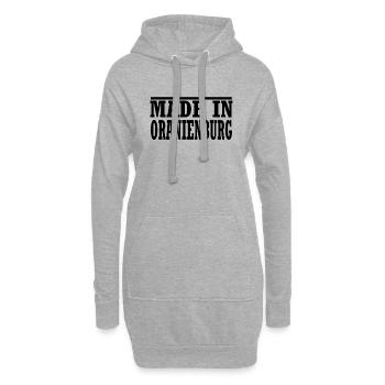 Oranienburg - Hoodie-Kleid - Grau meliert - Vorne