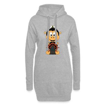 KAPITÄN - SEEMANN - SCHWARZES SCHAF - BOOT - TIER - Hoodie-Kleid - Grau meliert - Vorne