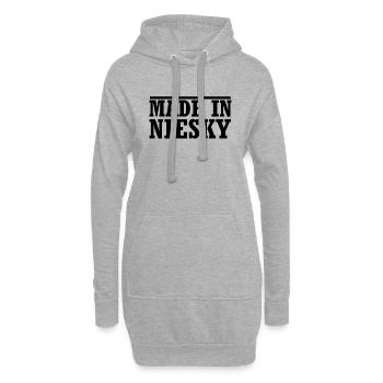 niesky - Hoodie-Kleid - Grau meliert - Vorne