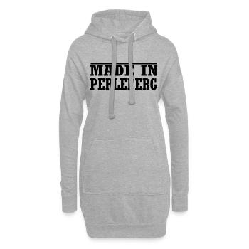 Perleberg - Hoodie-Kleid - Grau meliert - Vorne