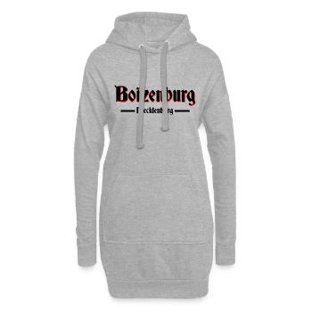 Boizenburg - Hoodie-Kleid - Grau meliert - Vorne