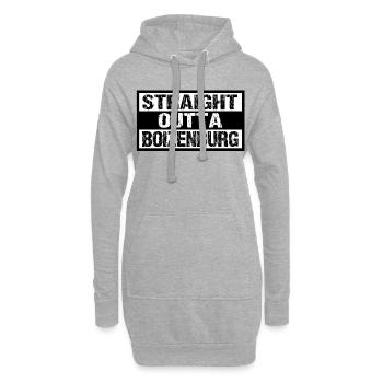 Boizenburg - Hoodie-Kleid - Grau meliert - Vorne