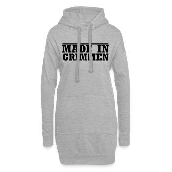 grimmen - Hoodie-Kleid - Grau meliert - Vorne