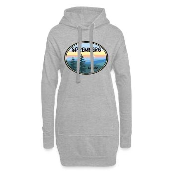 Spremberg - Hoodie-Kleid - Grau meliert - Vorne
