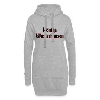 Königs wusterhausen - Hoodie-Kleid - Grau meliert - Vorne