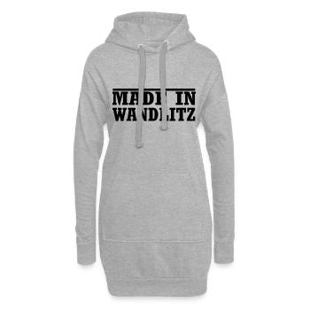 Wandlitz - Hoodie-Kleid - Grau meliert - Vorne