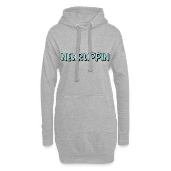 Neuruppin - Hoodie-Kleid - Grau meliert - Vorne