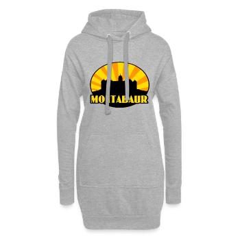 Montabaur - Hoodie-Kleid - Grau meliert - Vorne