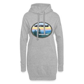 Montabaur - Hoodie-Kleid - Grau meliert - Vorne