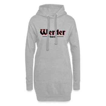 Werder Havel - Hoodie-Kleid - Grau meliert - Vorne