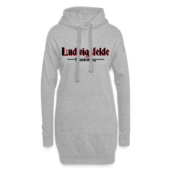 Ludwigsfelde - Hoodie-Kleid - Grau meliert - Vorne