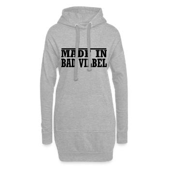 Bad Vilbel - Hoodie-Kleid - Grau meliert - Vorne
