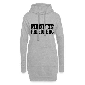 Friedberg in Hessen - Hoodie-Kleid - Grau meliert - Vorne
