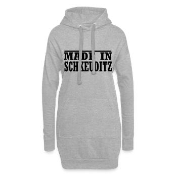 Schkeuditz - Hoodie-Kleid - Grau meliert - Vorne