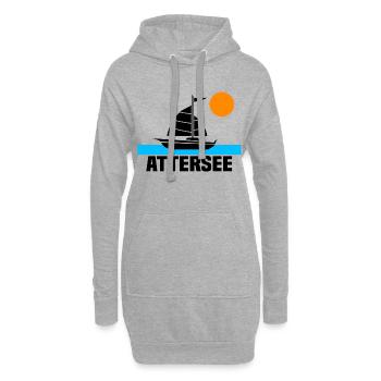 Attersee - Hoodie-Kleid - Grau meliert - Vorne
