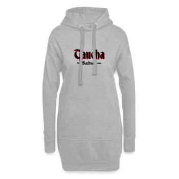 Taucha - Hoodie-Kleid - Grau meliert - Vorne