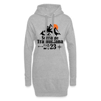 Mallorca Serra de Tramuntana - Hoodie-Kleid - Grau meliert - Vorne