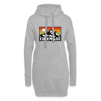 Chiemgau - Hoodie-Kleid - Grau meliert - Vorne