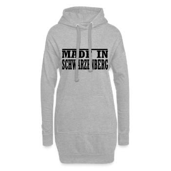 Schwarzenberg - Hoodie-Kleid - Grau meliert - Vorne