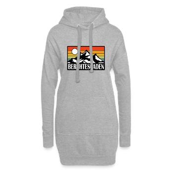 Berchtesgaden - Hoodie-Kleid - Grau meliert - Vorne