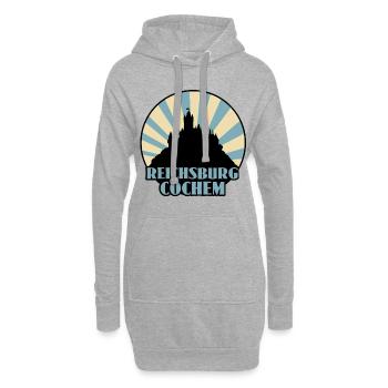 Reichsburg Cochem - Hoodie-Kleid - Grau meliert - Vorne