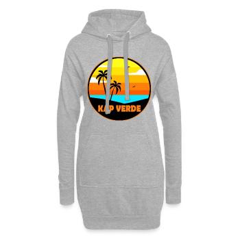 Kap Verde - Hoodie-Kleid - Grau meliert - Vorne