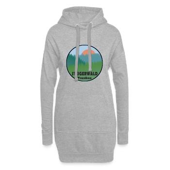 Steigerwald - Hoodie-Kleid - Grau meliert - Vorne